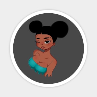 Afro Girl, Black Girl Magic, melanin Magnet